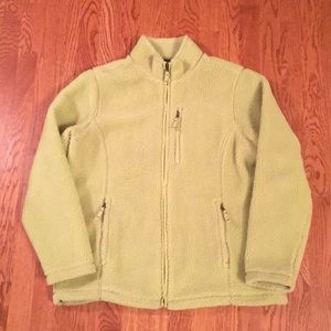 Land’s End thick cozy plush fleece jacket